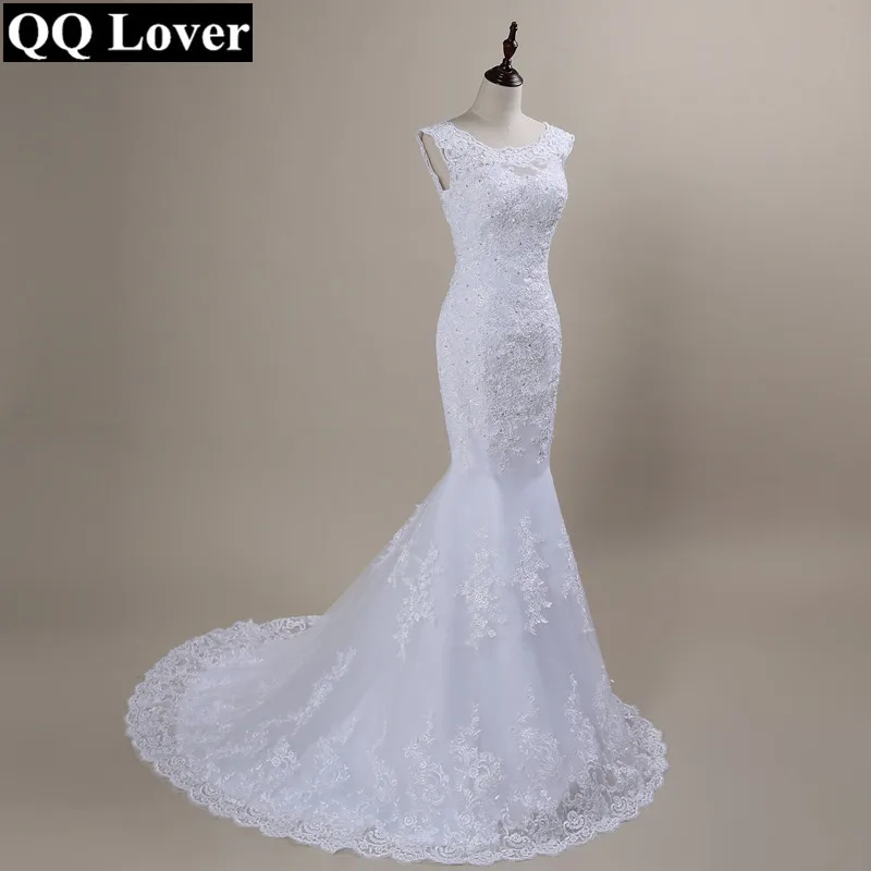 US $62.41 New Lace Mermaid Wedding Dress 2021 Plus Size Bridal Cheap Vestido De Noiva