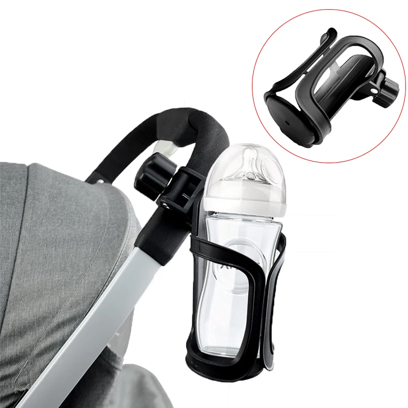 

Baby Stroller Bottle Holder 360 Rotatable Pram Cup Rack Pushchair Carriage Buggy Cup Stand Milk Water Cart Stroller Accessories