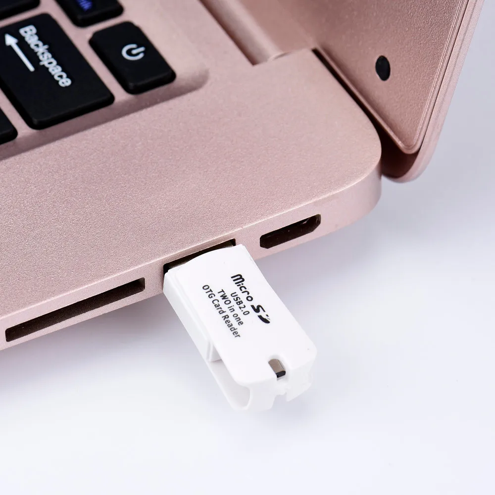 Для носимых devicesHigh speed Mini OTG USB 2,0 Micro SD TF адаптер для чтения карт памяти для relogio inteligente