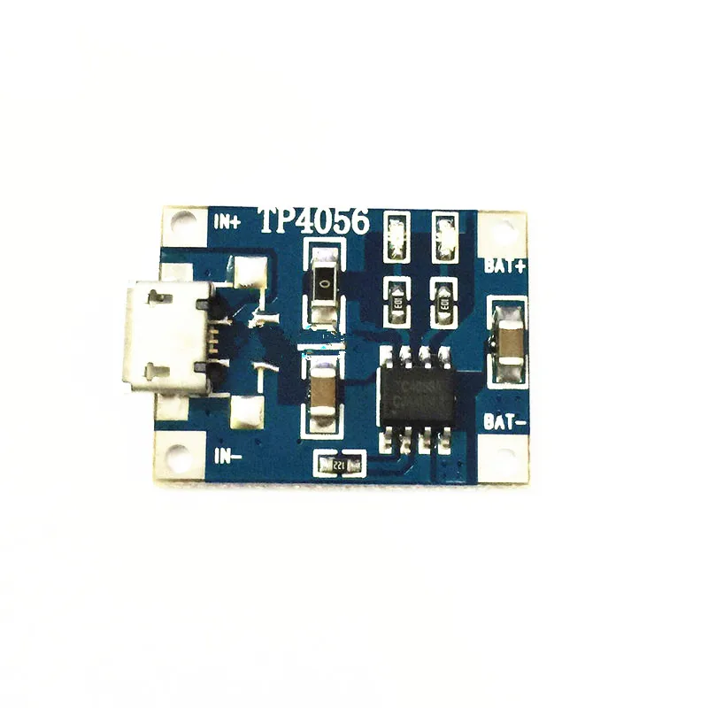 10pcs/lot TP4056 1A special charging board for lithium battery charging module MICRO USB interface