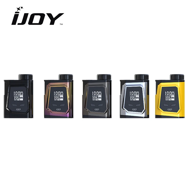 

100W IJOY CAPO 100 box Mod Powered by 20700/18650/21700 Battery Fit With Ijoy Captain Mini subohm Vaporizer Vape E-Cigarette
