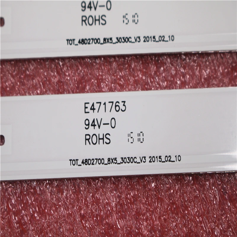 Новый 2 комплекта = 16 штук для TCL B48A558U D48A810 TOT 48D2700 8X5 3030C V3 YHA 4C LB4805 YHEX2