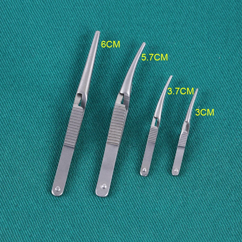 Нержавеющая сталь гемостатический зажим хирургическое медицинское оборудование хирургические инструменты микроскопический Пинцет двойной инструмент для век