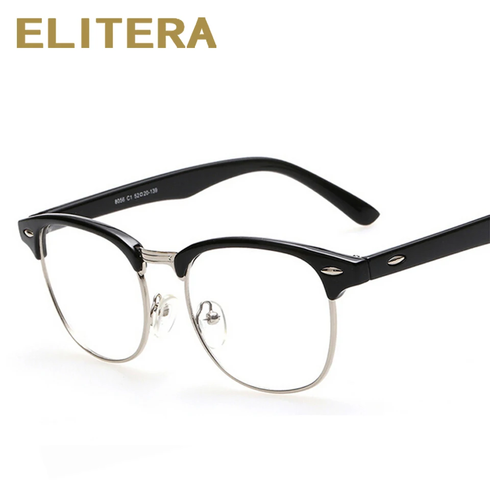 ELITERA классический дизайн для мужчин и женщин Модные оптические очки рамки Ретро Винтаж очки