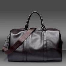 Модная Высококачественная Мужская Дорожная сумка из искусственной кожи, круглая сумка-мешок, сумка для багажа, мужская сумка через плечо, сумка через плечо, сумка для путешествий