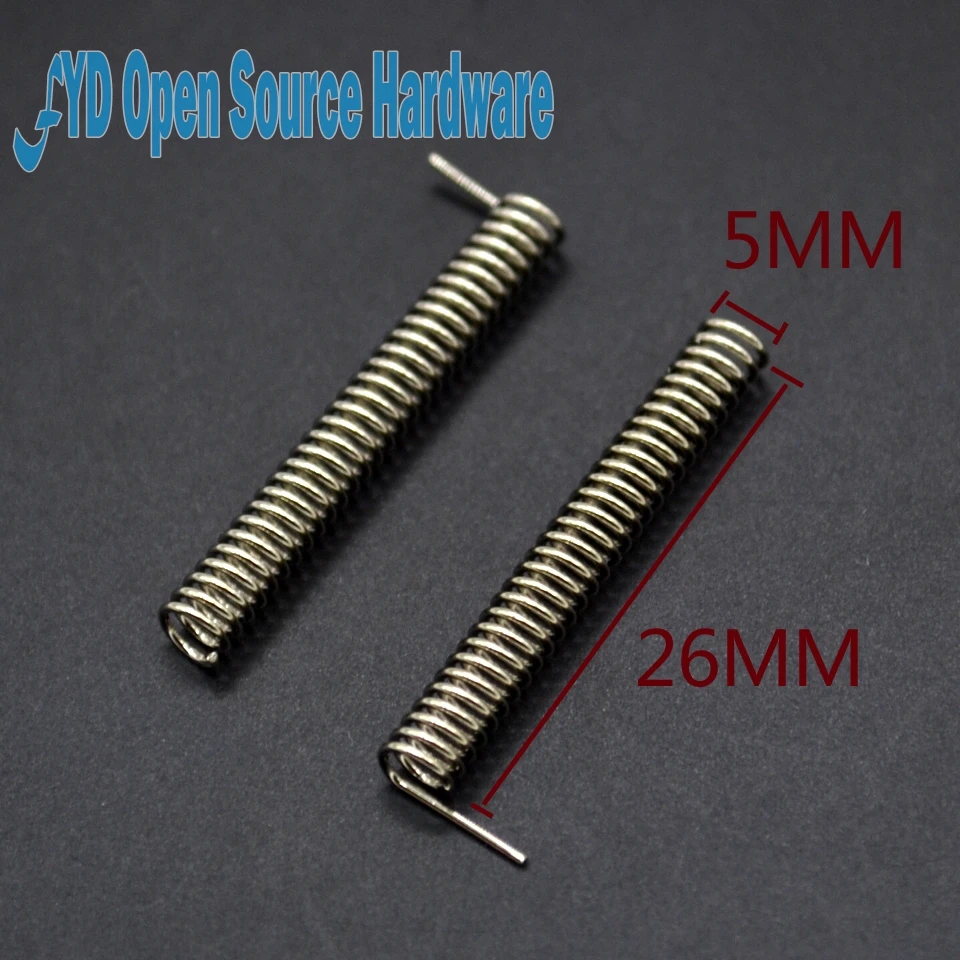 10pcs 433MHZ High Performance Phosphor Bronze Nickel Plated Copper Wire