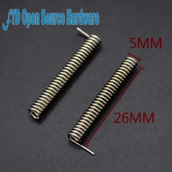 

10pcs 433MHZ High Performance Phosphor Bronze Nickel Plated Copper Wire Spring Built-in Antenna