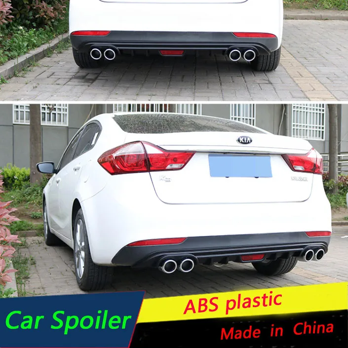 For 2016 2017 Kia Forte K3 Rear Bumper K3 Automobile modification Back