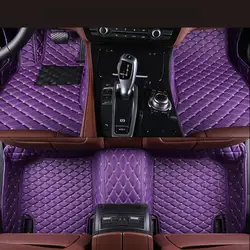 Авто Коврики для Mercedes-Benz W212 e63amg E200-E400 2009-2013 футов ковры шаг коврики Высокое качество Вышивка кожа Коврики