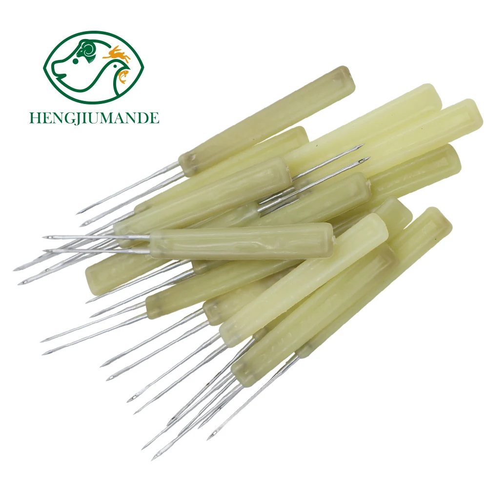 

100 Pcs Chicken Pox Vaccine Vaccination Equipment Inoculation Needle Prick Ducks and Geese Quail Dove Needles Products