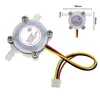 Sensor de flujo de agua 0,3-6L/min medidor de flujo contador Sensor Control de agua 1/4 