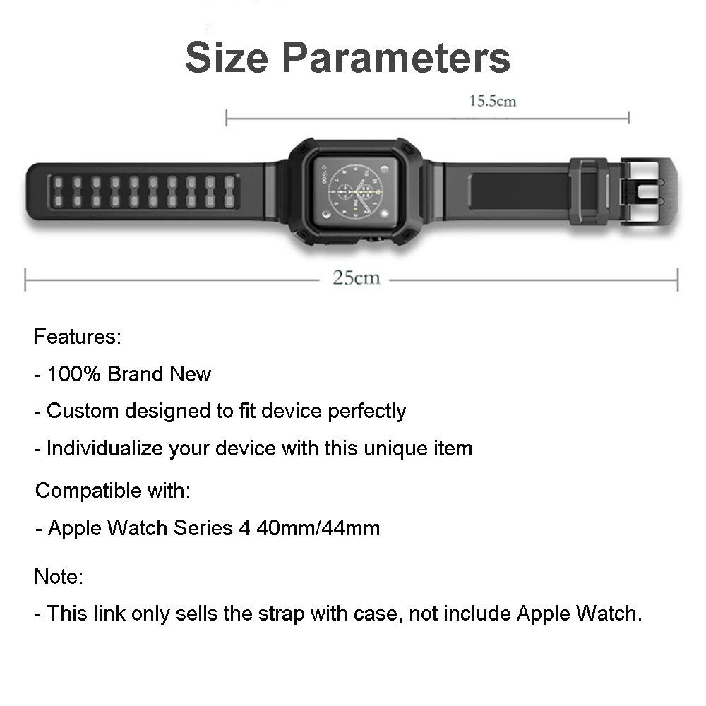 Новый Силиконовый ремешок для Apple Watch Band 44 мм/40 мм браслет iWatch Series SE/6/5/4 сменный