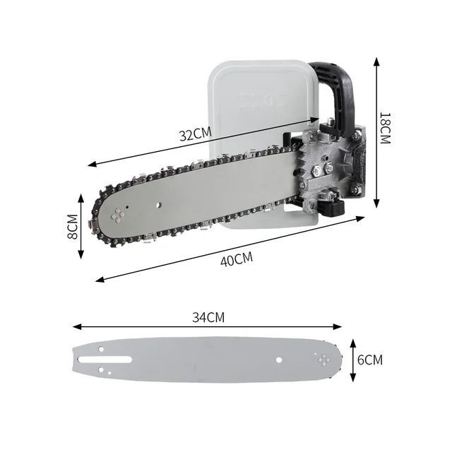 Chain Saw Bracket Modified Electric Saw Machine Electric Chain Saw Bracket Angle Grinder Small Sawn Timber Hand Chain Saw