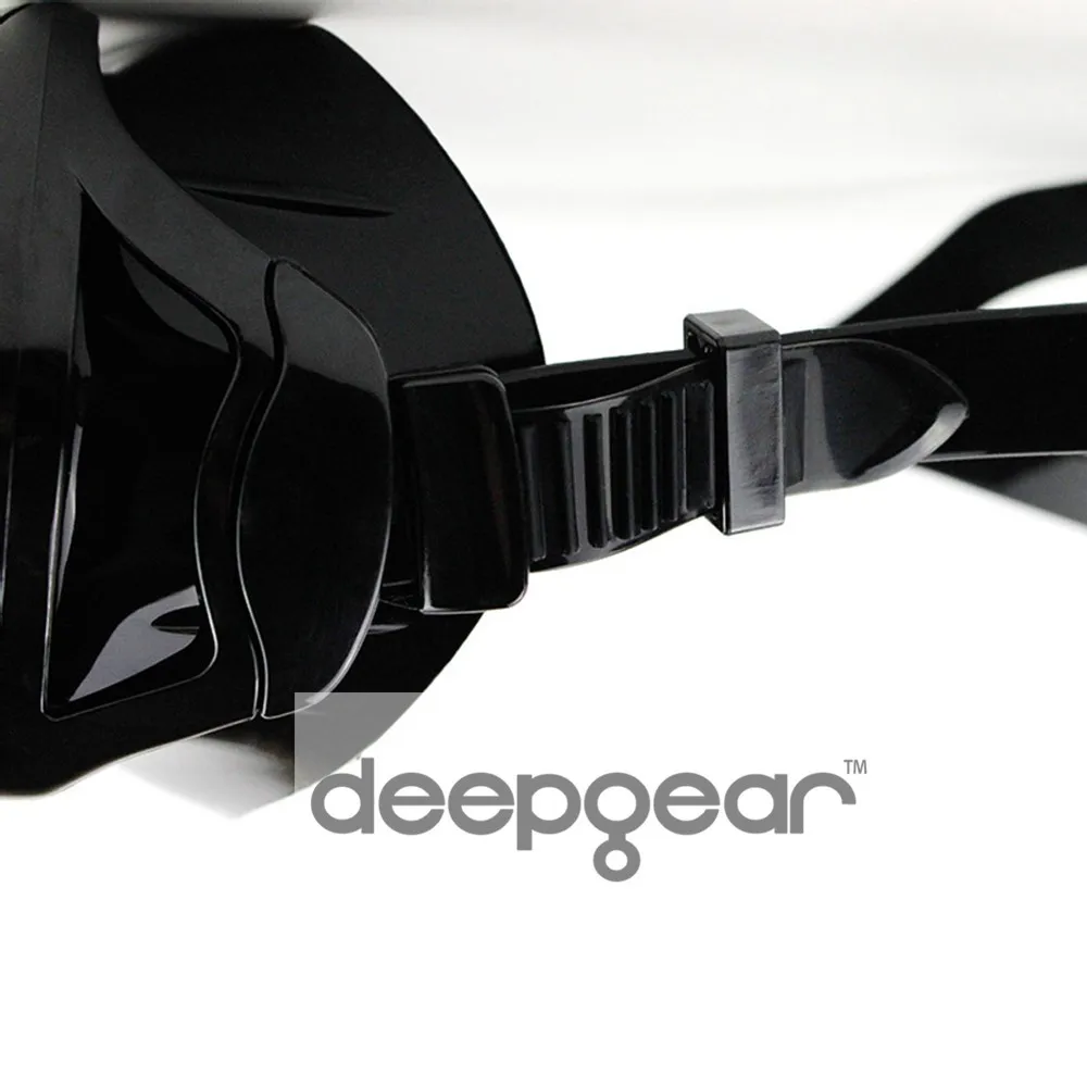 DEEPGEAR набор для дайвинга камеры черный силиконовый для подводного плавания маска для дайвинга Xiaomi Маскарадная маска Гибкая силиконовая трубка для взрослых Gopro камера маска