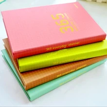 Ежедневник B5 A5 A6, ежедневник, 365 дней, дневник, материал escolar, ежемесячный недельный план, cuaderno lindo, офисные школьные принадлежности