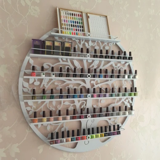 Buy The iron nail polish shelf display rack hanging