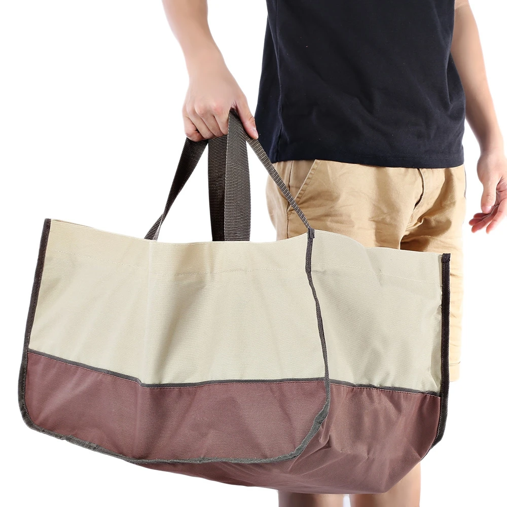 High Quality 600d Oxford Large Capacity Tote Handbag Durable Wear High Quality 600d Oxford Large Capacity Tote Handbag Durable Wear Resistant Veranda Log Firewood Carrying Bag Outdoor Bags In Climbing From Sports