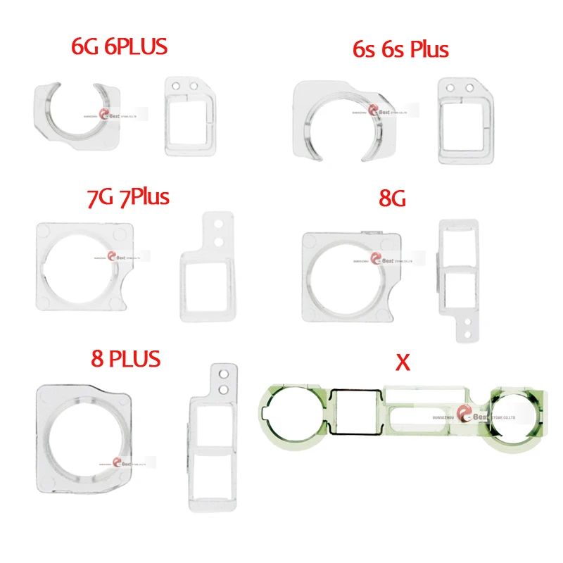 2 компл. Передняя камера сенсор пластиковый держатель комплект для iPhone X 8 7 6 6S Plus 5S 5 Близость Держатель клип кронштейн набор частей