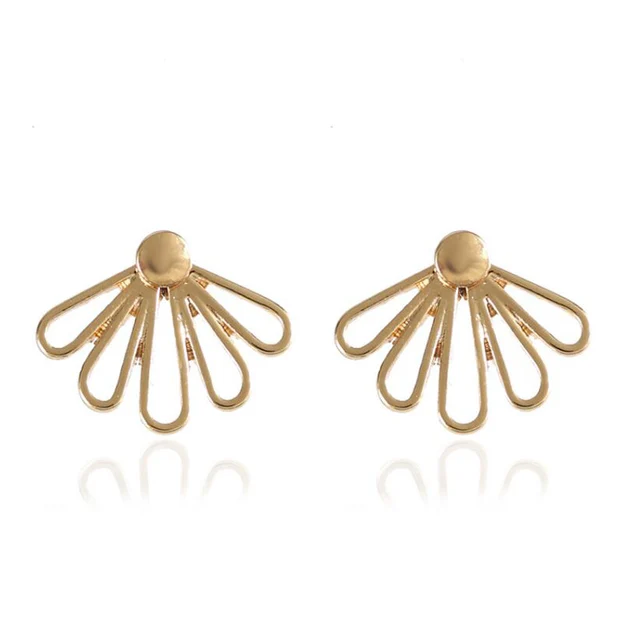 Maggie \u2022 Earrings creoles with crystal pendant \u2022 Crystal pendant \u2022 earrings ear pendant ear earrings chainneck \u2022 Creoles \u2022 gold