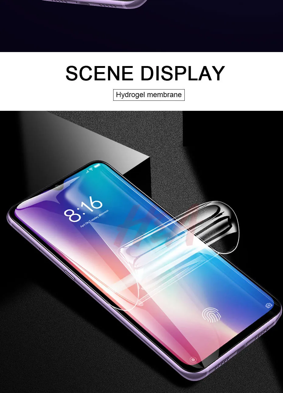 Мягкая Гидрогелевая пленка для защиты экрана для Xiaomi Mi9 Mi8 Mi5s Plus Mi5X для Xiaomi Mi5C Mi6s plus Mi9 SE Note3 Solf пленка