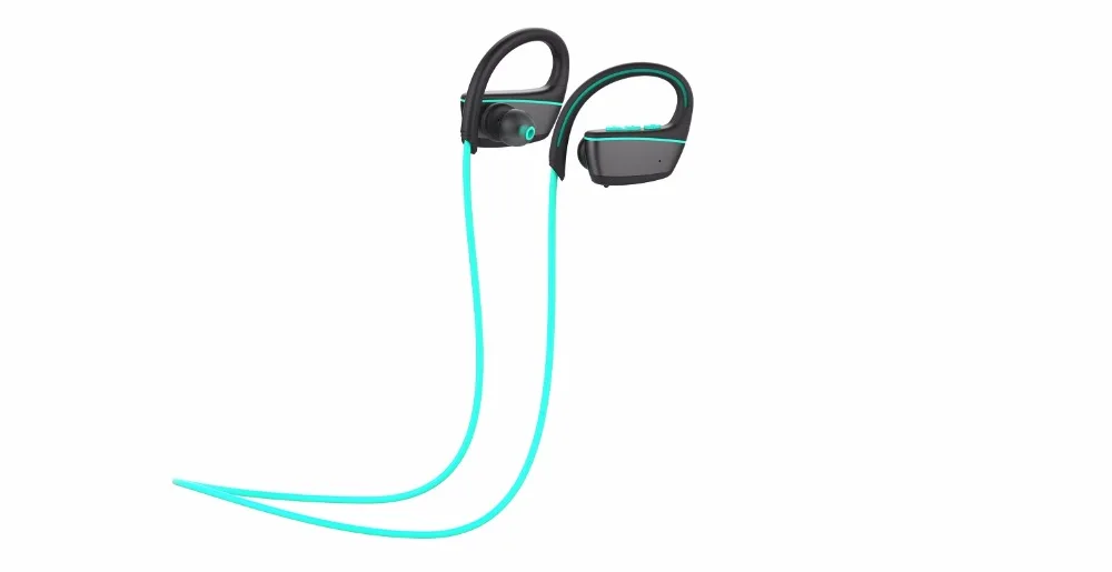 Синий цвет водонепроницаемые Модные спортивные наушники Bluetooth Беспроводные eaburds