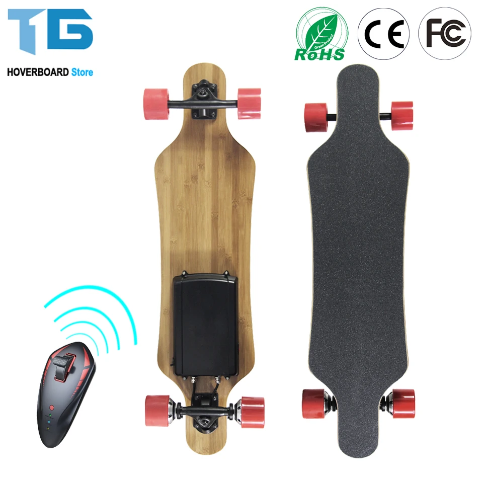 4 Wheel Electric Skateboard Dual Hub motor Self Balancing Electric