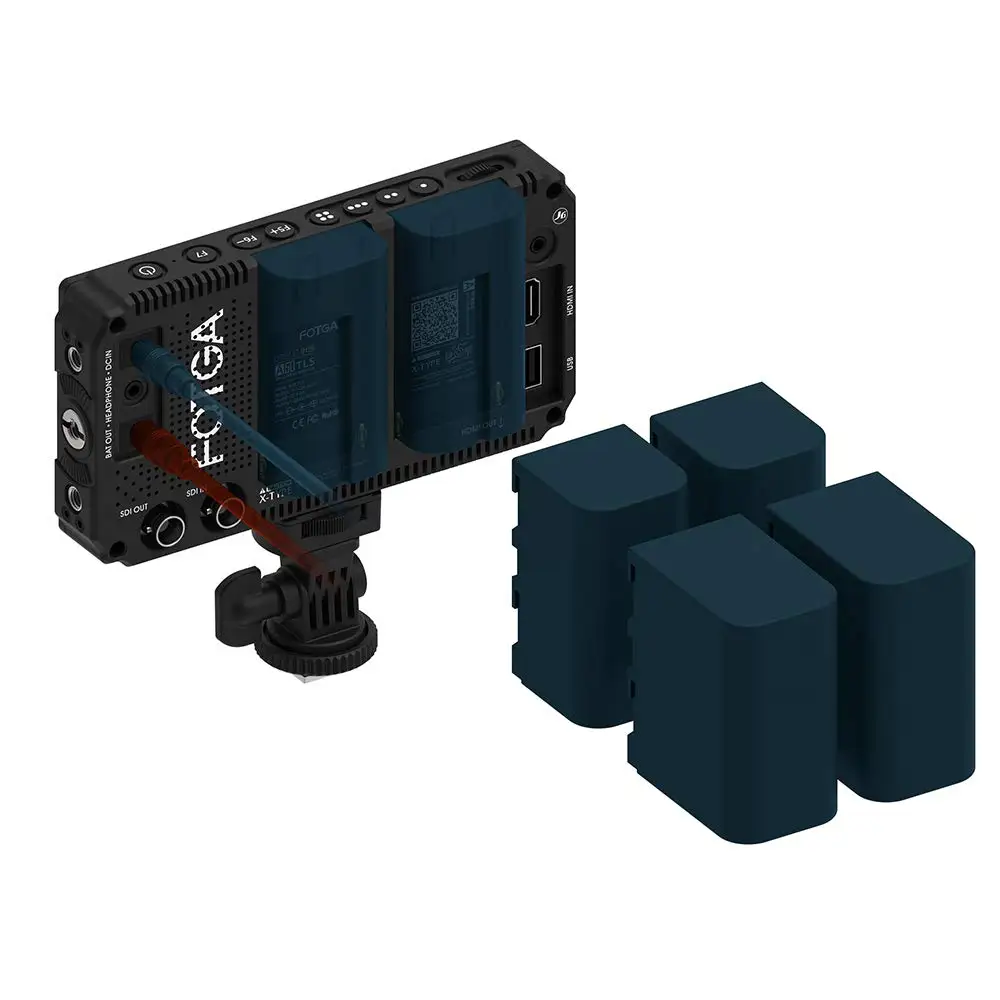 FOTGA DP500IIIS A50TLS " FHD видео накамерный сенсорный экран полевой монитор 3D Lut 1920x1080 HDMI 4K вход/выход 700cd/m2 для GH5