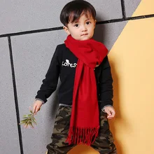 Korean version of the lovely rainbow bean wool children’s scarf men and women baby scarves thicker models in winter optionalS105