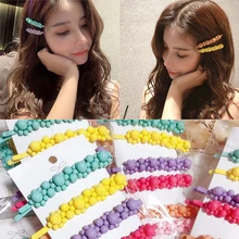 Милая мультяшная заколка для волос, модная заколка для волос карамельного цвета, заколка для волос, заколки для волос, аксессуары для волос, элегантная шпилька для волос для женщин и девушек