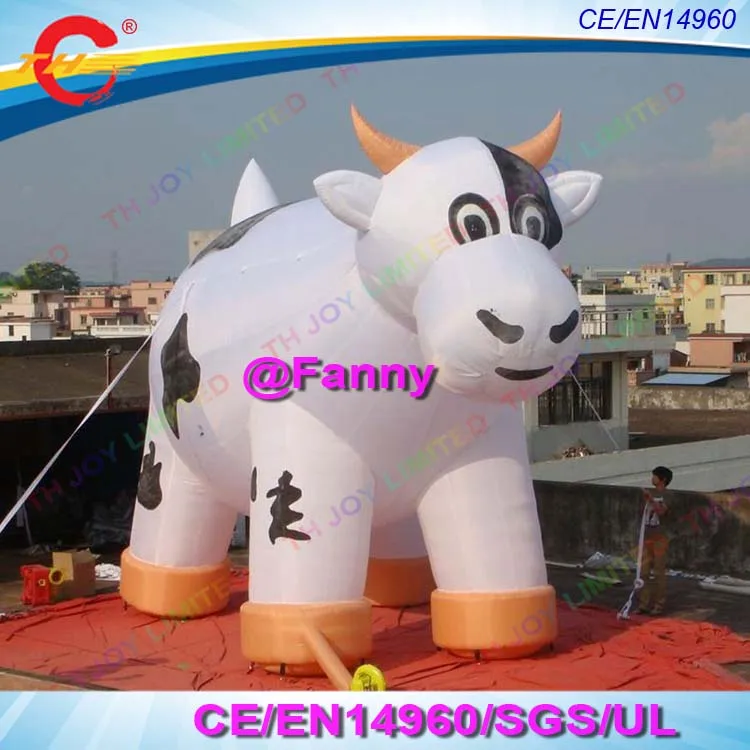 outdoor giant inflatable milk cow animal,inflatable cow for milk