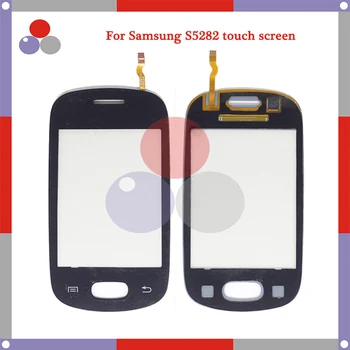 

10pcs/lot High Quality For Samsung Galaxy Duos S5280 S5282 Touch Screen Panel Sensor Digitizer Outer Glass Lens