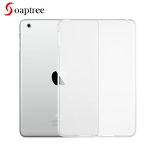 Clear Soft Silicone TPU Case For Apple iPad Mini 4 Cover Mini4 Cover Shell iPad 6 9.7 Pro 10.5 12.9 9.7 2016 2017 Tablet PC Bags