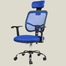 240326/Высококачественная дышащая ткань/носимое колесо из искусственной кожи/удобный дизайн поручней/офисное кресло руководителя с массажным эффектом/компьютерное кресло