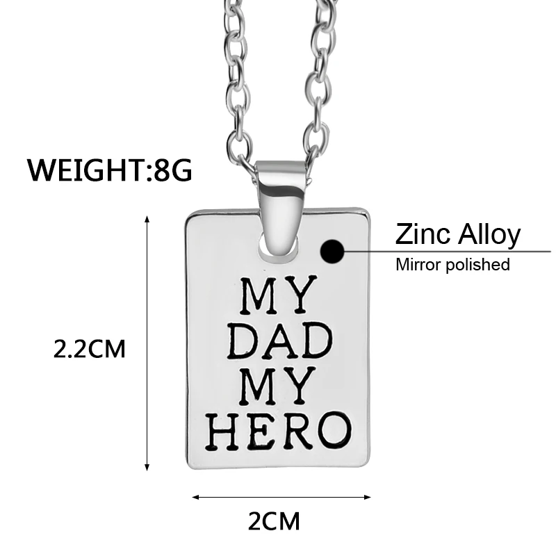 Серебряный чокер с надписью Мой папа|necklace chain|silver chokerpendant necklace |