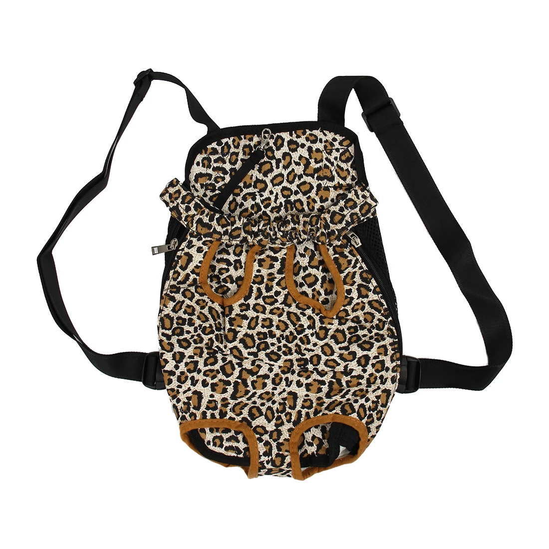 

Exchange Carrier Backpack Front Size XL Fabric for Leopard Dog