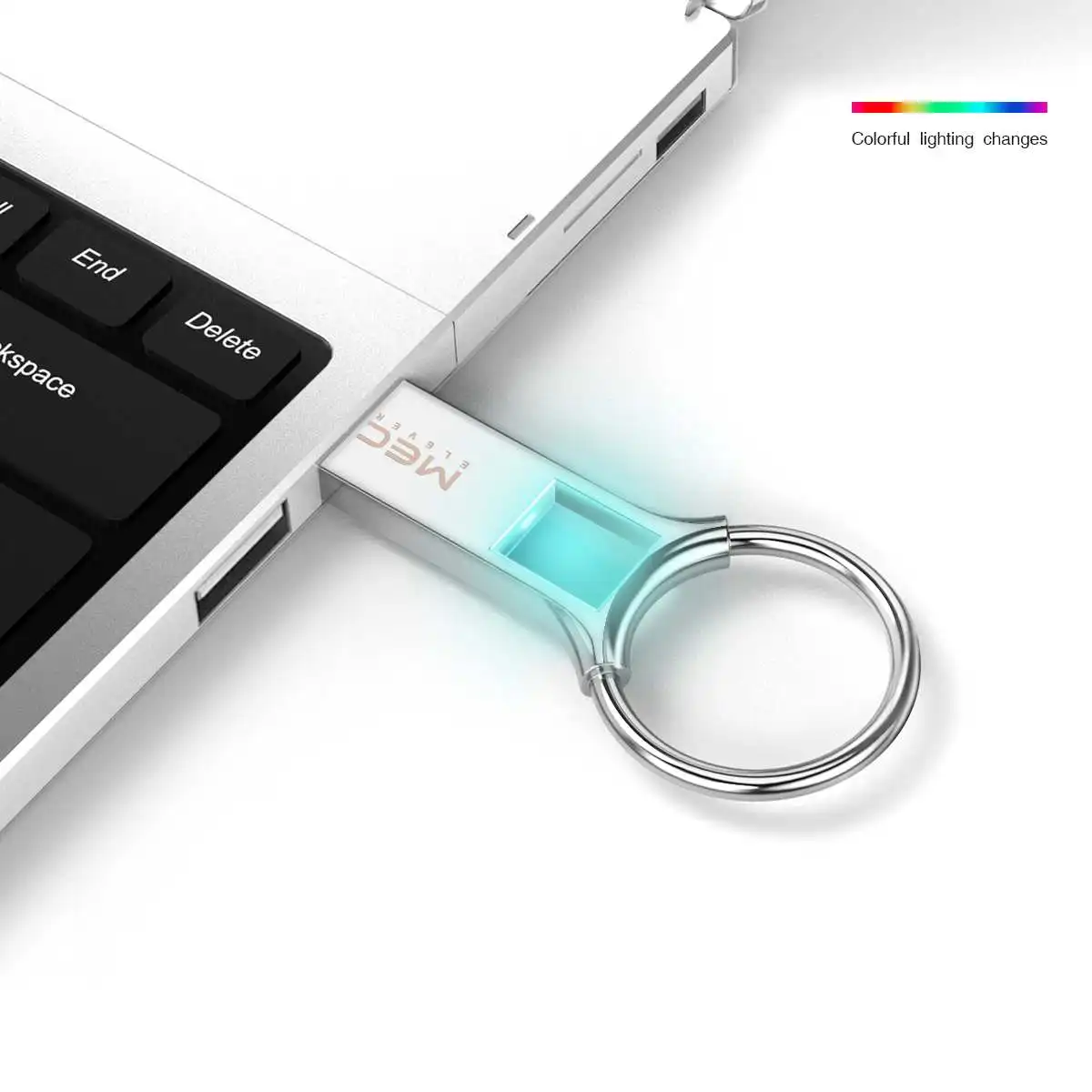 Высокоскоростной usb 3,0 флеш-накопитель светодиодная Флешка USB флеш-накопитель внешняя карта памяти 32 Гб микро брелок USB флешка