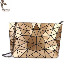 Сумка с цепочкой, новая мода, камень, геометрический, ПУ, женские сумки-мессенджеры, модная женская Повседневная сумка через плечо, клатч, женская