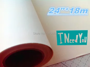 

24"*18m hot sale 100% cotton double side printing canvas