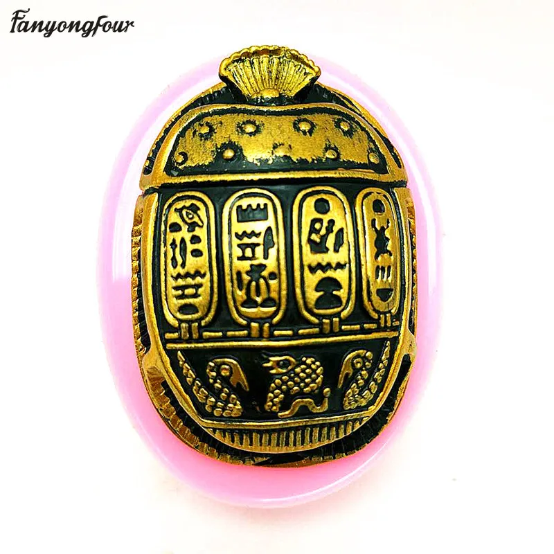 Античный Египетский амулет Scarab силиконовая форма для торта сделай сам