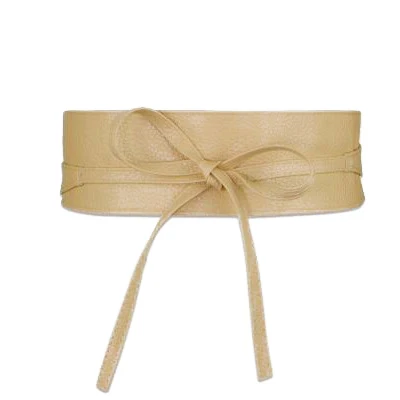 beige wide 6.5cm Корсет, широкие пояса из искусственной кожи, пояс для похудения, для женщин, эластичный пояс на талии, cinto sobretudo feminin ceinture femme fajas - Цвет: beige wide 6.5cm