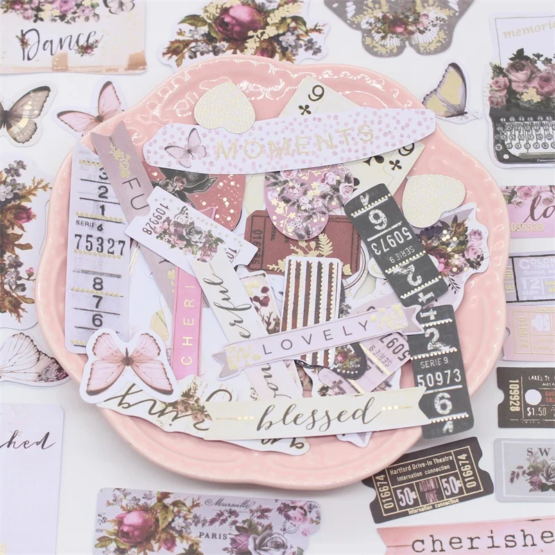 

YPP CRAFT Sweet Memories Paper Die Cuts for Scrapbooking Happy Planner/Card Making/Journaling Project
