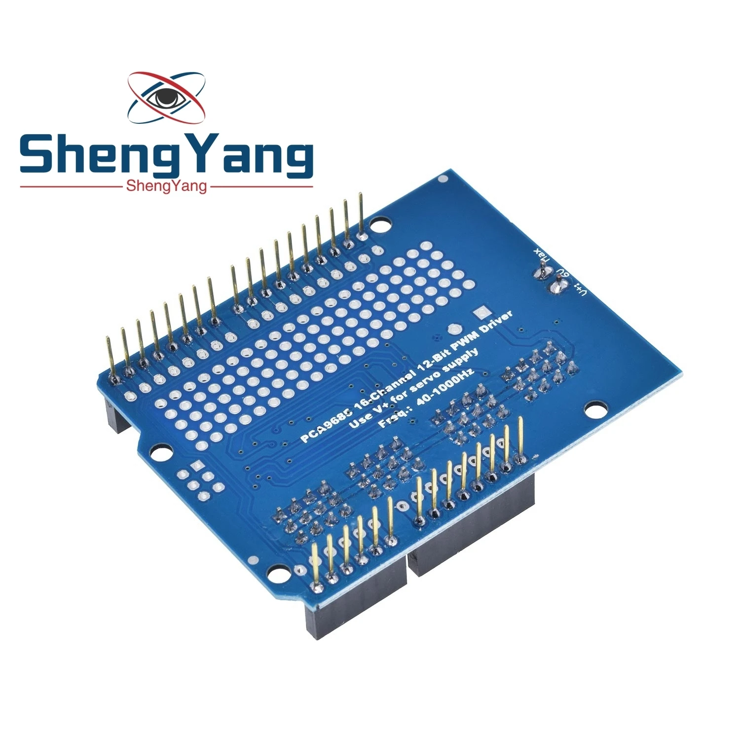 ShengYang 1 шт. двигатель/шаговый/сервопривод/робот щит для Arduino IEC v2 комплект w/Драйвер pwm TOP