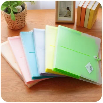 

Creative File Folder A4 Paper File Organizer Document Bag Elastic Closure Expanding File Folder For Documents