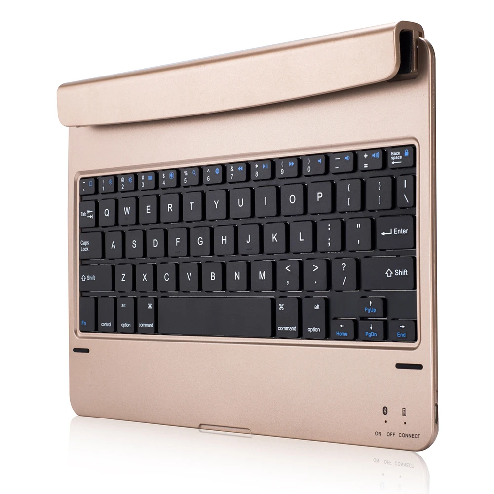 

Bluetooth Wireless Backlight Plug-In Durable Flip Ultra-Slim Keyboard Stand Case Desktop For IPad Air2 Pro9.7