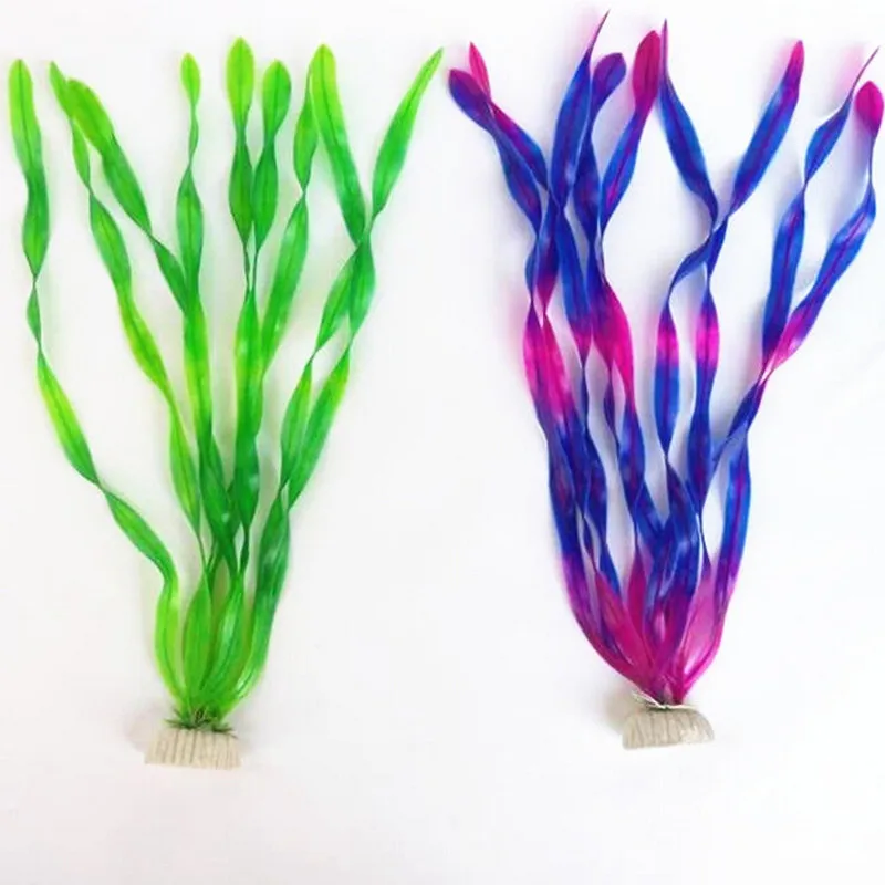 Новая дешевая прочная 35 см пластиковая искусственная имитация травы аквариума орнамент водное растение ландшафтное украшение аквариума