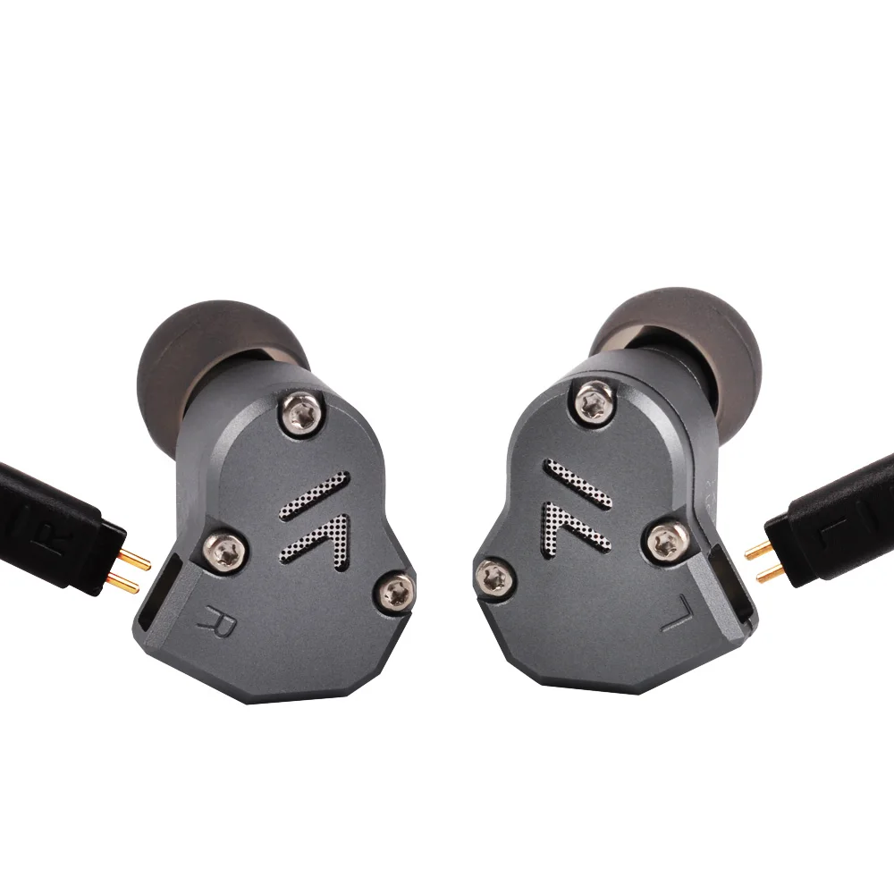 Гибридные наушники Revonext QT2 2DD + 1BA Hi Fi DJ Monito спортивные для бега вкладыши QT3|Наушники