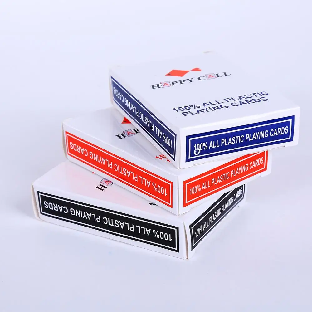 

Waterproof Plastic Playing Cards Durable Creative Gift PVC Poker Cards Diamond Collection Big Number Standard Playing Cards