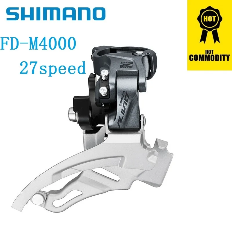 SHIMANO ALIVIO FD M4000 3 Скорость передний переключатель 40т передние Переключатели 3*9 27 MTB