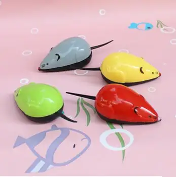 

4pcs/lot Pull Back The little mouse Creative gift animal model Baby toys
