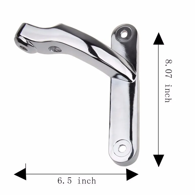 4.5 Inch Fog Light Housing Bracket Auxiliary Lighting Brackets Frame for Harley '97~'13 Electra Glide x